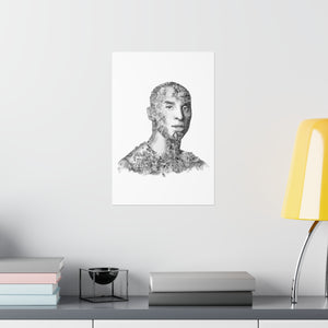 KOBE BRYANT BLACK & WHITE POSTER KOBE BRYANT BLACK & WHITE POSTER