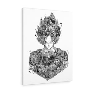 GOKU BLACK & WHITE CANVAS GOKU BLACK & WHITE CANVAS