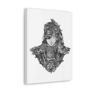 HASHIRAMA - MADARA BLACK & WHITE CANVAS HASHIRAMA - MADARA BLACK & WHITE CANVAS