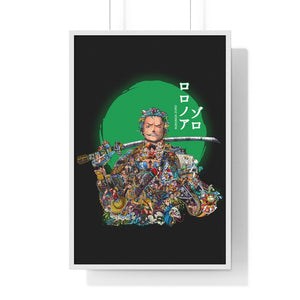 ZORO COLOR FRAMED POSTER ZORO COLOR FRAMED POSTER