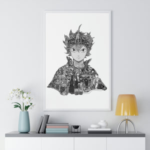 ASTA BLACK & WHITE FRAMED POSTER ASTA BLACK & WHITE FRAMED POSTER