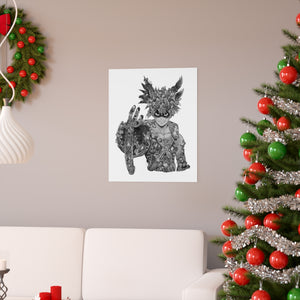 BAKUGO BLACK & WHITE POSTER BAKUGO BLACK & WHITE POSTER
