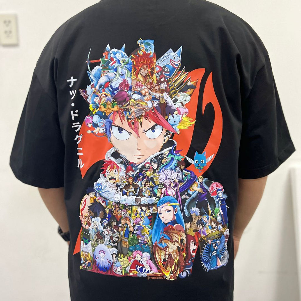 NATSU COLOR PREMIUM T-SHIRT (Art on back - Ship from Viet Nam) NATSU COLOR PREMIUM T-SHIRT (Art on back - Ship from Viet Nam)
