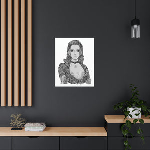 ROBIN BLACK & WHITE CANVAS ROBIN BLACK & WHITE CANVAS