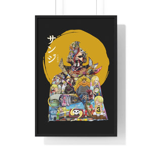 SANJI COLOR FRAMED POSTER SANJI COLOR FRAMED POSTER
