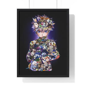 KILLUA COLOR FRAMED POSTER KILLUA COLOR FRAMED POSTER