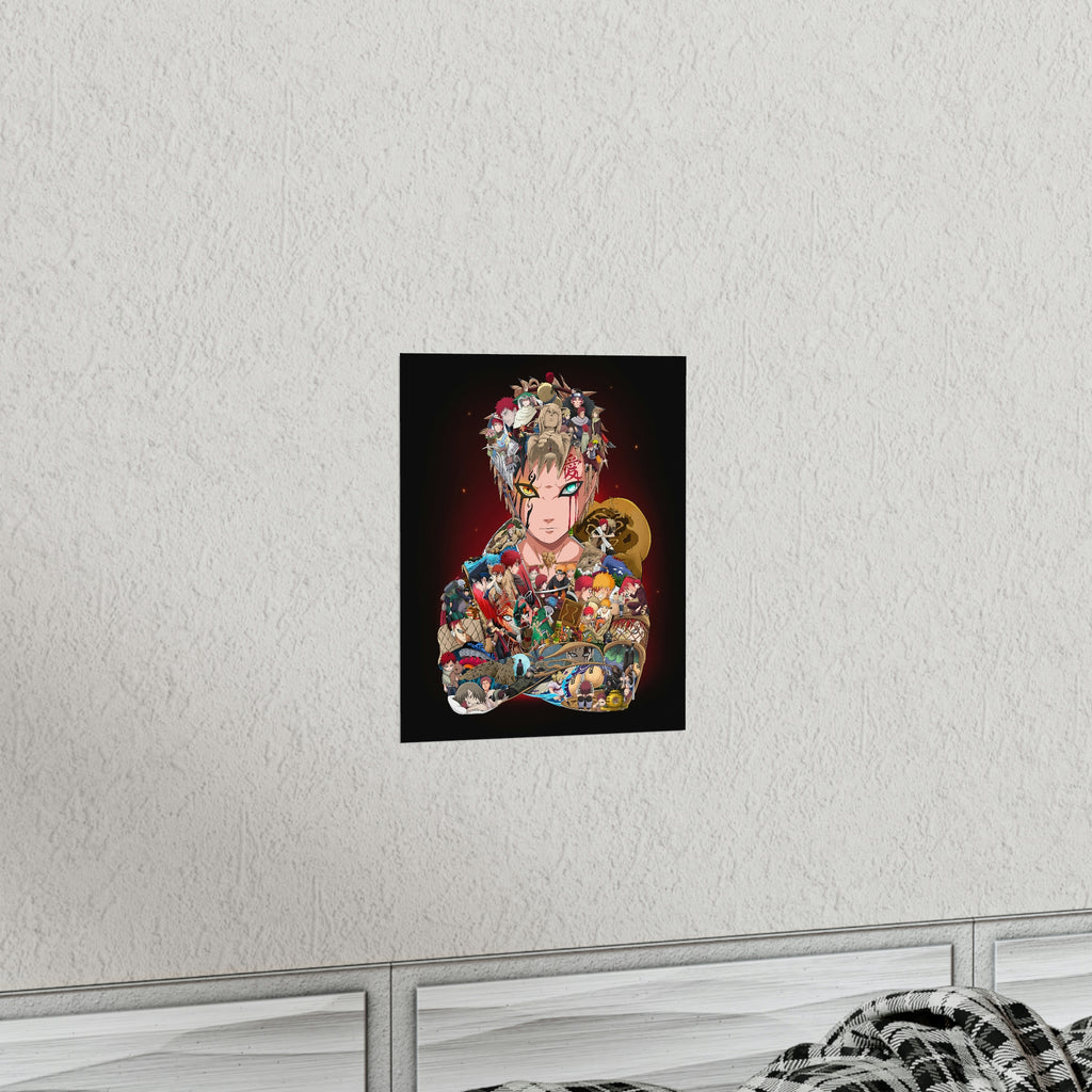 GAARA COLOR POSTER GAARA COLOR POSTER