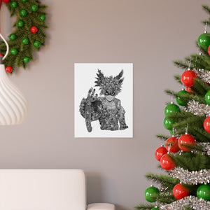 BAKUGO BLACK & WHITE POSTER BAKUGO BLACK & WHITE POSTER