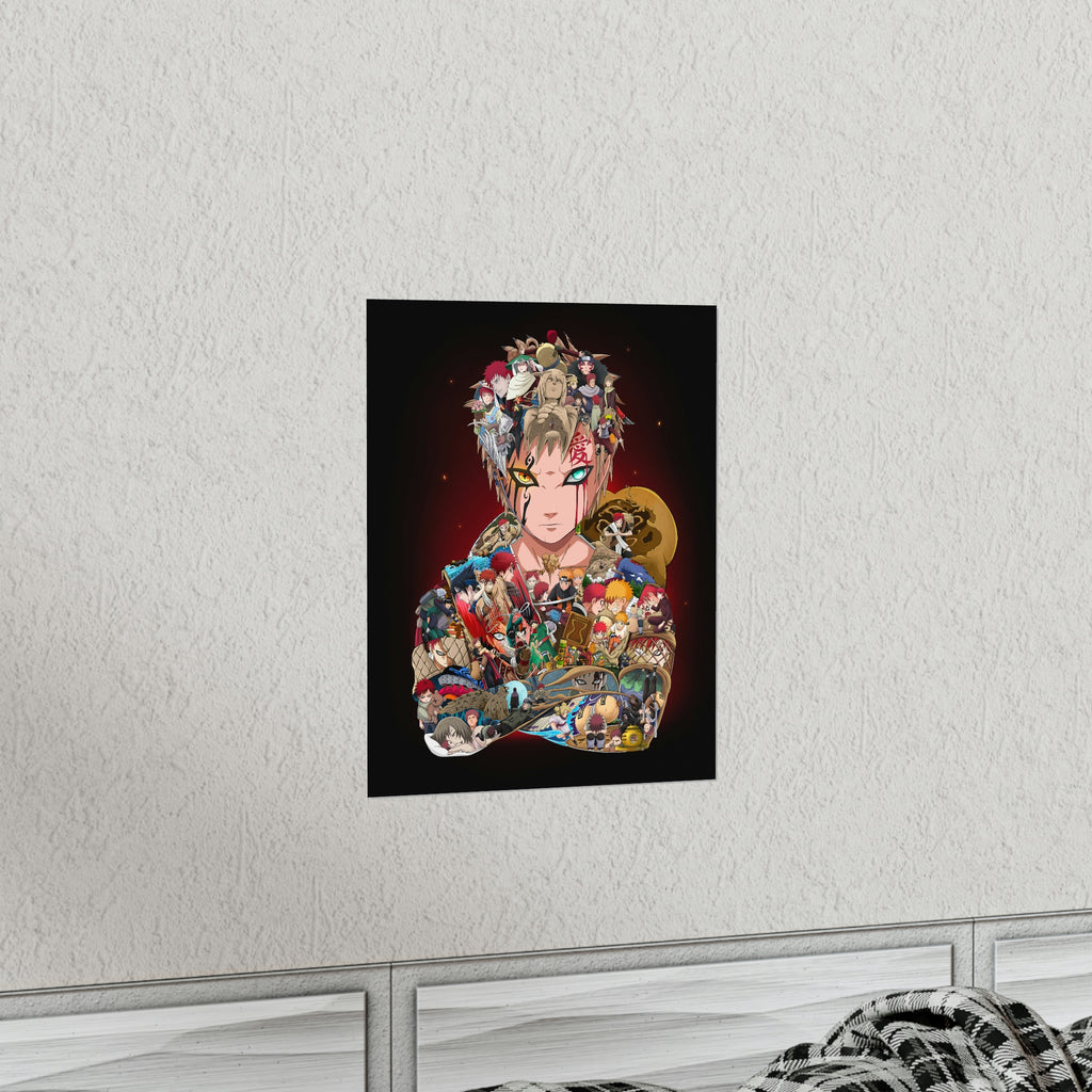 GAARA COLOR POSTER GAARA COLOR POSTER