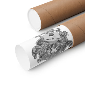 CHOPPER BLACK & WHITE POSTER CHOPPER BLACK & WHITE POSTER