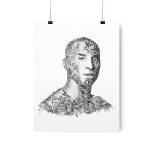 KOBE BRYANT BLACK & WHITE POSTER KOBE BRYANT BLACK & WHITE POSTER