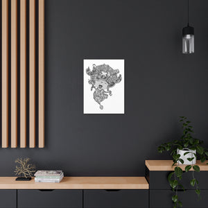 CHOPPER BLACK & WHITE CANVAS CHOPPER BLACK & WHITE CANVAS