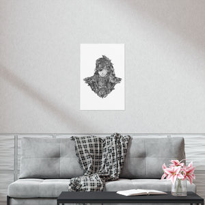 HASHIRAMA - MADARA BLACK & WHITE POSTER HASHIRAMA - MADARA BLACK & WHITE POSTER