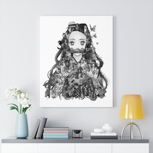 NEZUKO BLACK & WHITE CANVAS NEZUKO BLACK & WHITE CANVAS