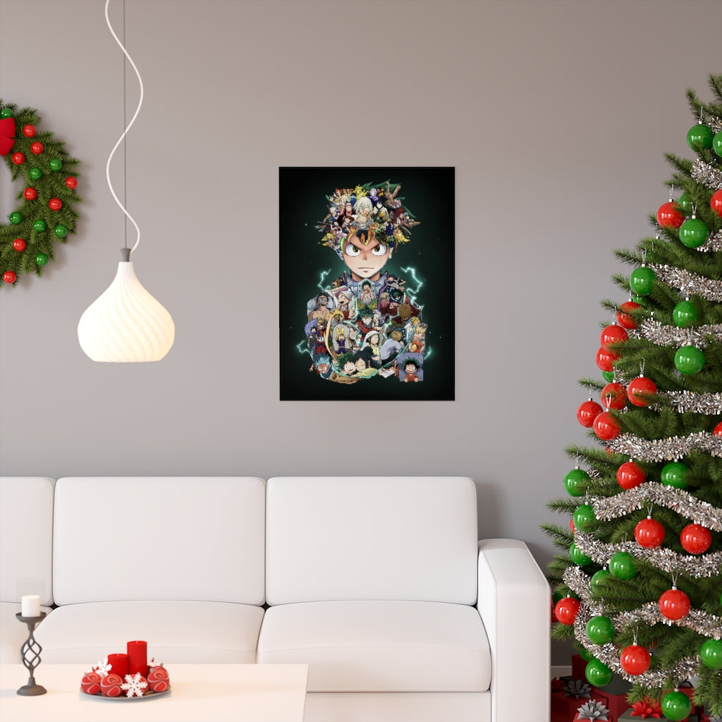 DEKU COLOR POSTER DEKU COLOR POSTER