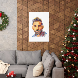 MESSI COLOR POSTER MESSI COLOR POSTER
