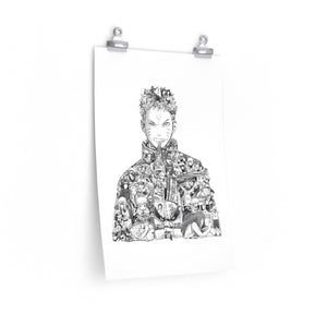 NARUTO BLACK & WHITE POSTER NARUTO BLACK & WHITE POSTER