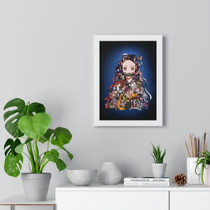 NEZUKO COLOR FRAMED POSTER NEZUKO COLOR FRAMED POSTER
