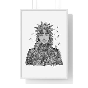 MINATO BLACK & WHITE FRAMED POSTER MINATO BLACK & WHITE FRAMED POSTER