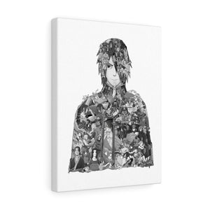 SASUKE BLACK & WHITE CANVAS SASUKE BLACK & WHITE CANVAS