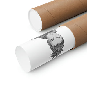 SHIKAMARU BLACK & WHITE POSTER SHIKAMARU BLACK & WHITE POSTER