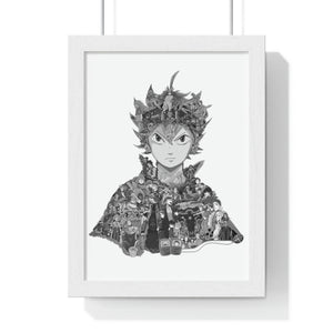 ASTA BLACK & WHITE FRAMED POSTER ASTA BLACK & WHITE FRAMED POSTER