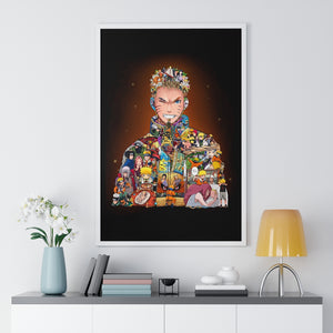 NARUTO COLOR FRAMED POSTER NARUTO COLOR FRAMED POSTER