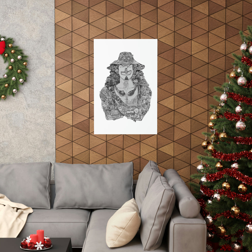 USOPP BLACK & WHITE POSTER USOPP BLACK & WHITE POSTER