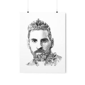 MESSI BLACK & WHITE POSTER MESSI BLACK & WHITE POSTER