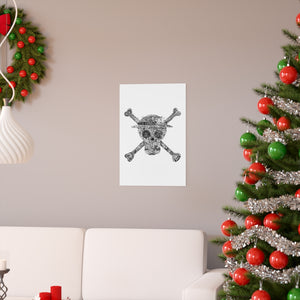 MUGIWARA JOLLY ROGER BLACK & WHITE POSTER (WHITE BG) MUGIWARA JOLLY ROGER BLACK & WHITE POSTER (WHITE BG)