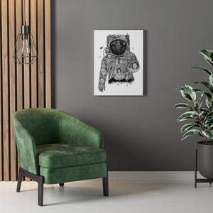 ASTRONAUT BLACK & WHITE CANVAS ASTRONAUT BLACK & WHITE CANVAS