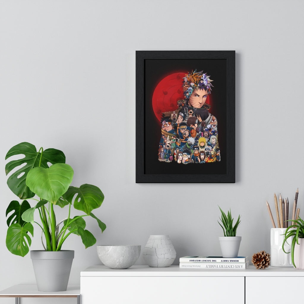 OBITO COLOR FRAMED POSTER OBITO COLOR FRAMED POSTER