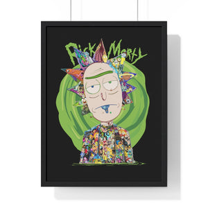 RICK COLOR FRAMED POSTER RICK COLOR FRAMED POSTER