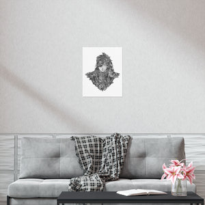 HASHIRAMA - MADARA BLACK & WHITE POSTER HASHIRAMA - MADARA BLACK & WHITE POSTER