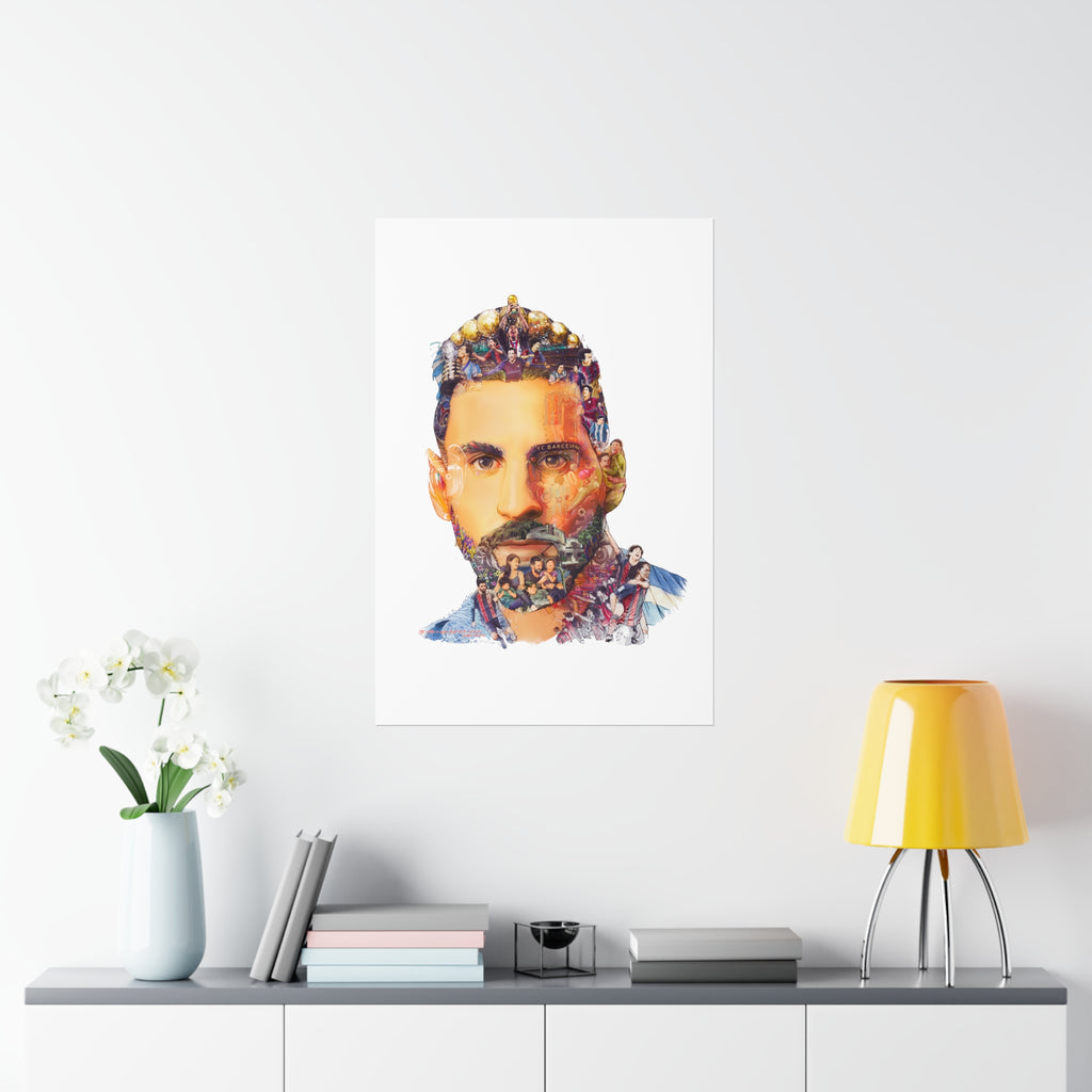 MESSI COLOR POSTER MESSI COLOR POSTER