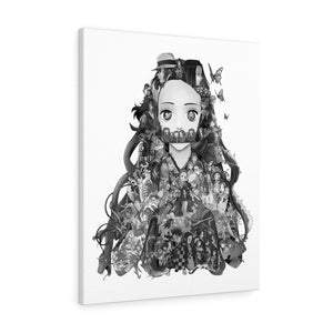 NEZUKO BLACK & WHITE CANVAS NEZUKO BLACK & WHITE CANVAS