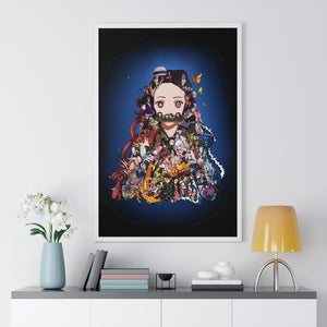 NEZUKO COLOR FRAMED POSTER NEZUKO COLOR FRAMED POSTER