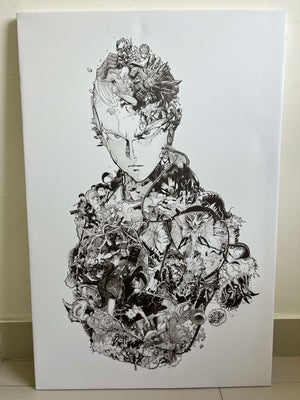 SAITAMA BLACK & WHITE CANVAS SAITAMA BLACK & WHITE CANVAS