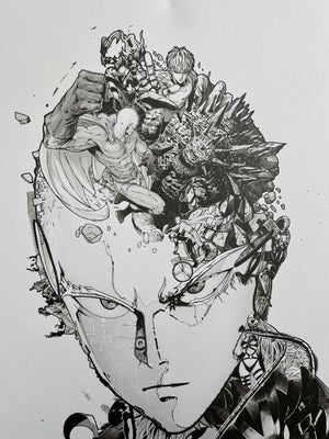 SAITAMA BLACK & WHITE CANVAS SAITAMA BLACK & WHITE CANVAS