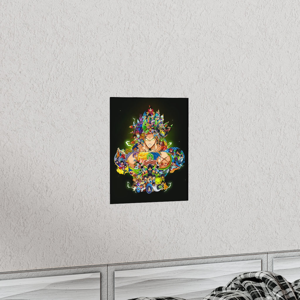 BROLY COLOR POSTER BROLY COLOR POSTER