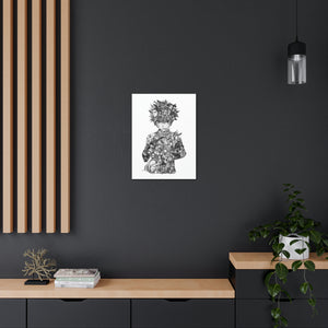 KILLUA BLACK & WHITE CANVAS KILLUA BLACK & WHITE CANVAS