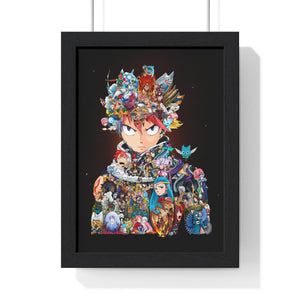 NATSU COLOR FRAMED POSTER NATSU COLOR FRAMED POSTER