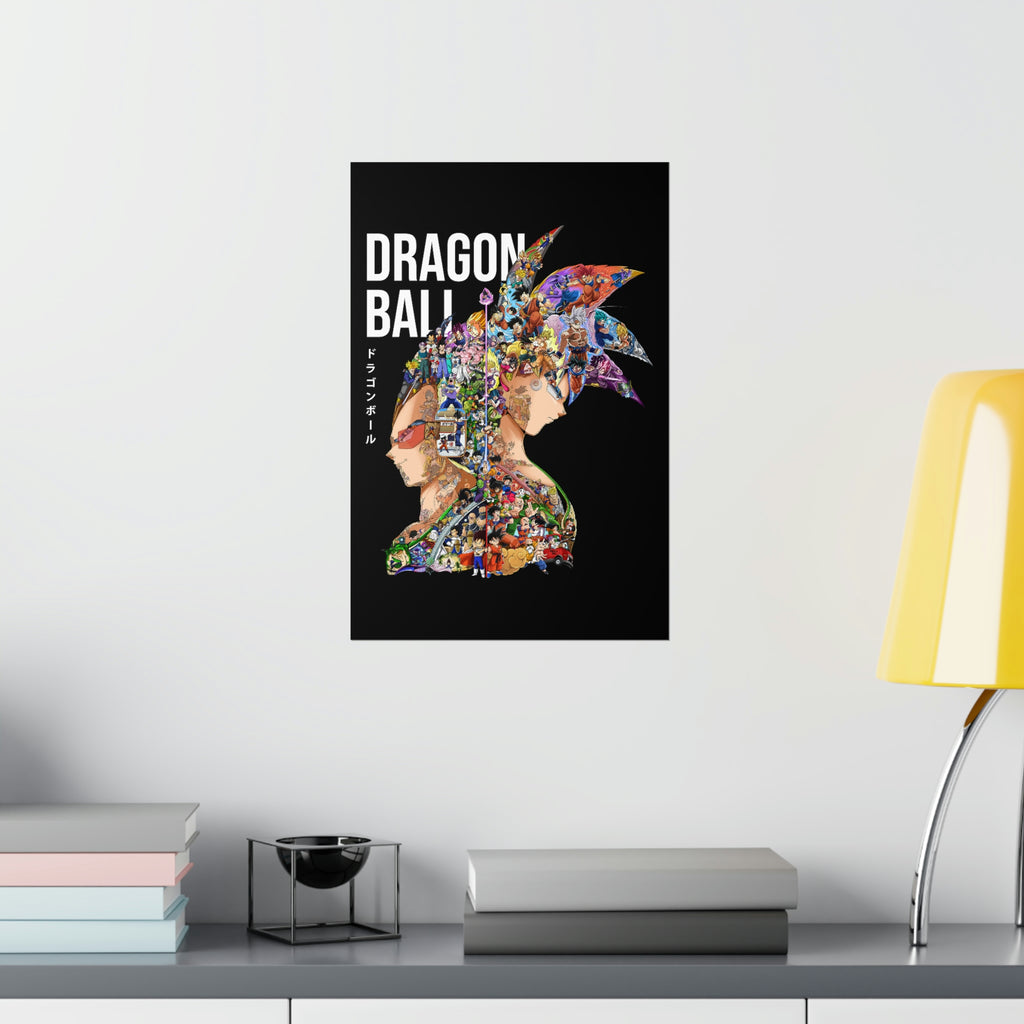 GOKU VEGETA COLOR POSTER GOKU VEGETA COLOR POSTER