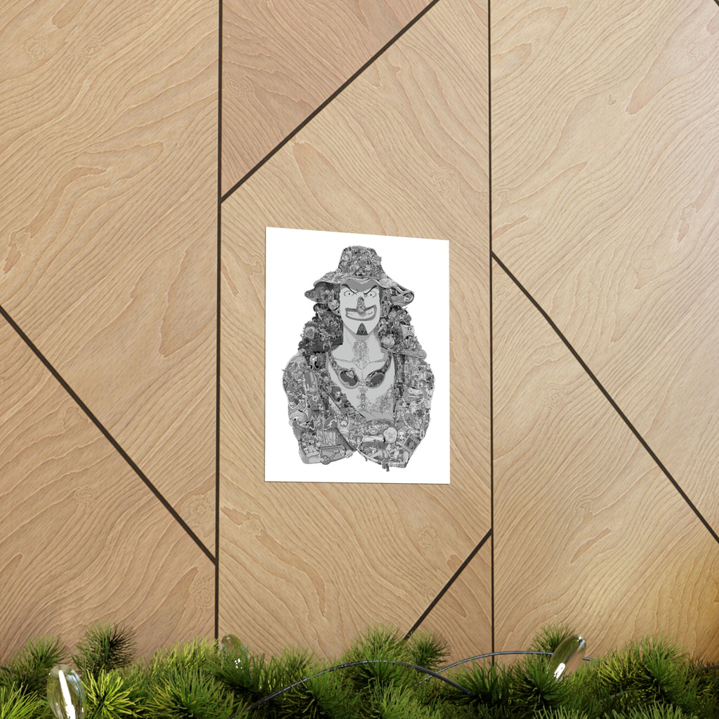 USOPP BLACK & WHITE POSTER USOPP BLACK & WHITE POSTER