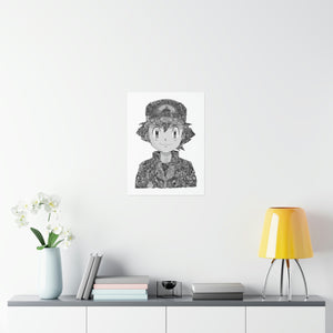 ASH BLACK & WHITE POSTER ASH BLACK & WHITE POSTER