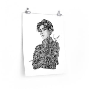 LEVI BLACK & WHITE POSTER LEVI BLACK & WHITE POSTER