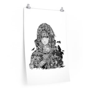 ITACHI BLACK & WHITE POSTER ITACHI BLACK & WHITE POSTER