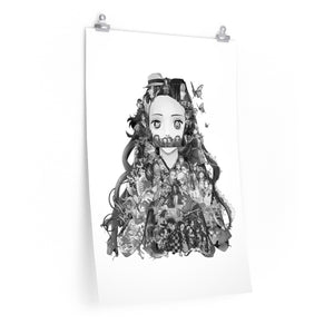 NEZUKO BLACK & WHITE POSTER NEZUKO BLACK & WHITE POSTER