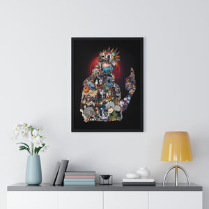 KAKASHI COLOR FRAMED POSTER KAKASHI COLOR FRAMED POSTER