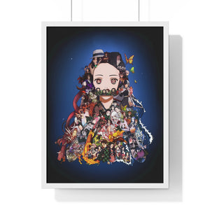 NEZUKO COLOR FRAMED POSTER NEZUKO COLOR FRAMED POSTER